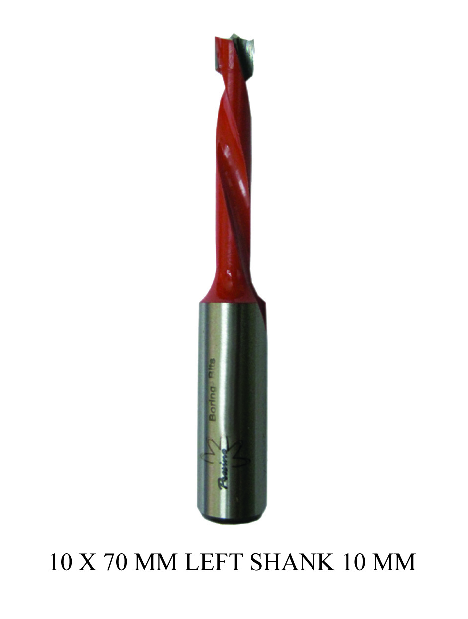 PRESINO DOWEL DRILL BIT BRAD POINT 10 X 70MM LEFT