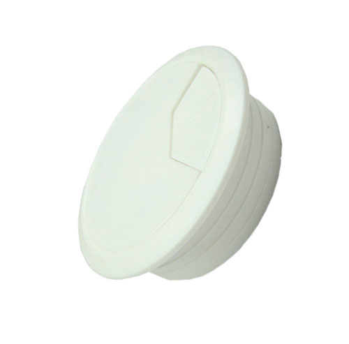 PVC WIRE CAP 80MM SPR 9003 WHITE