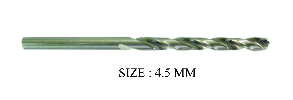 ITALIANO HSS DRILL BITS BRIGHT 4.5MM