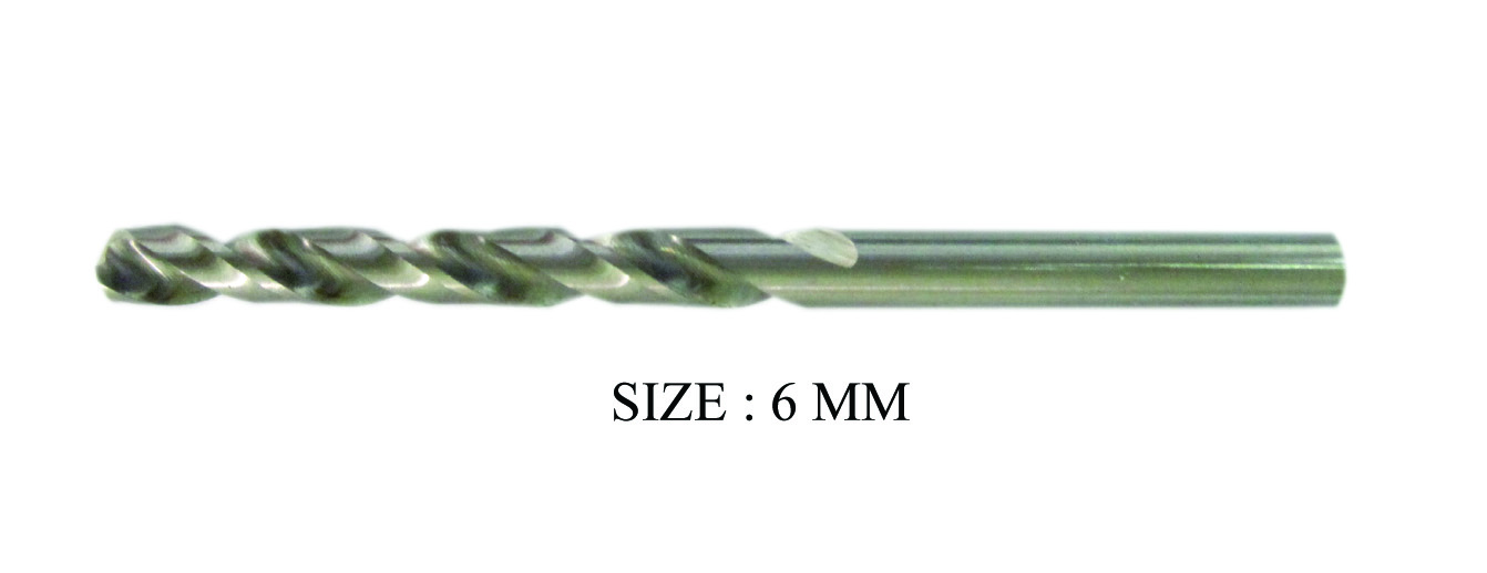 ITALIANO HSS DRILL BITS BRIGHT 6MM