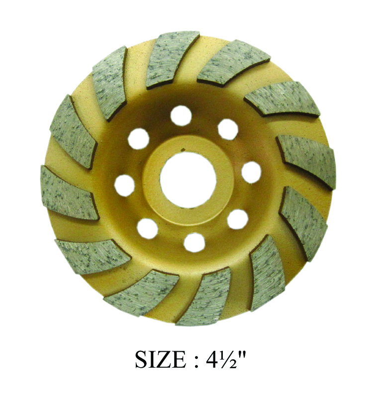 DIAMOND GRINDING WHEEL SEGMENTED 4.5 Inch IX01