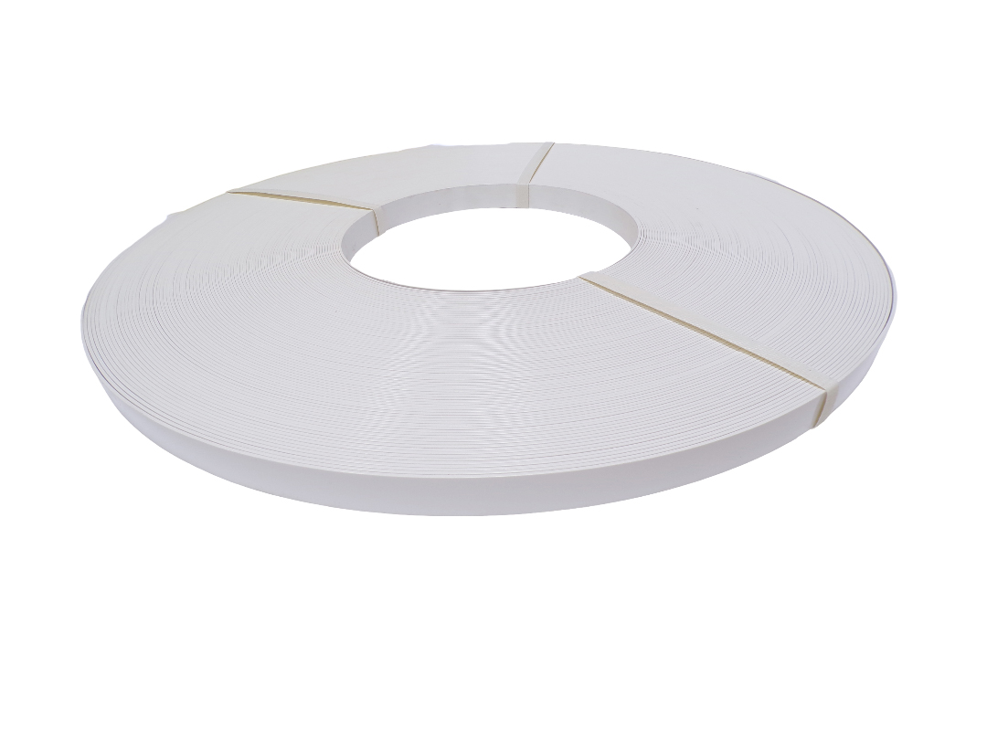 PVC LIPPING 2MM X 22MM 2901Z WHITE GLOSSY IZ01