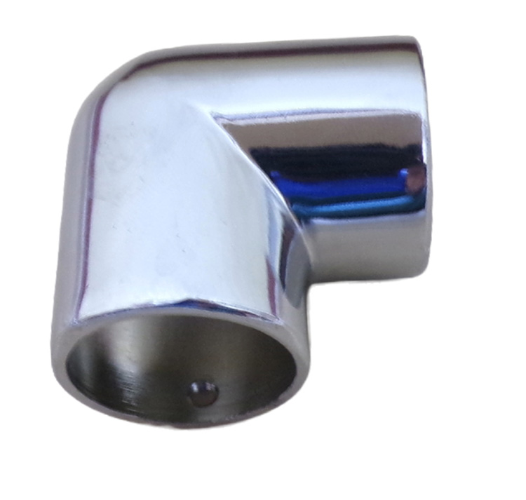 CHROME PIPE FITTINGS ELBOW 90DEG 25MM