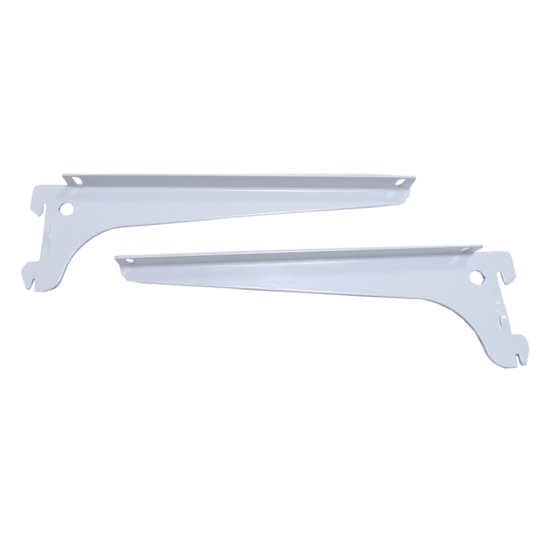 SHELF BRACKET LEFT-RIGHT WHITE 38CM CA76