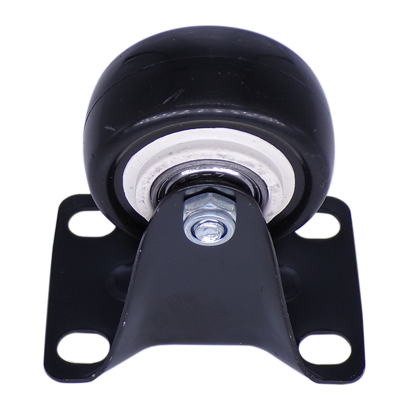 CASTER WHEEL HD BLACK 50MM TYPE FIX