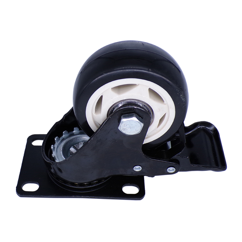 CASTER WHEEL HD BLACK 75MM TYPE SWL WB