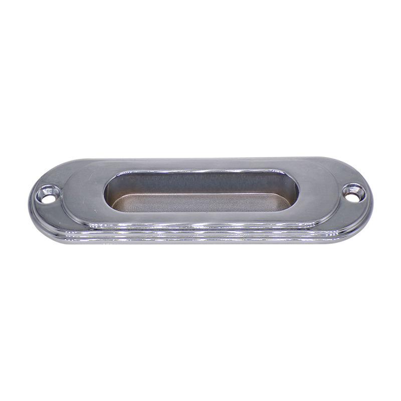 METAL SLIDING DOOR HANDLE 128MM CHROME