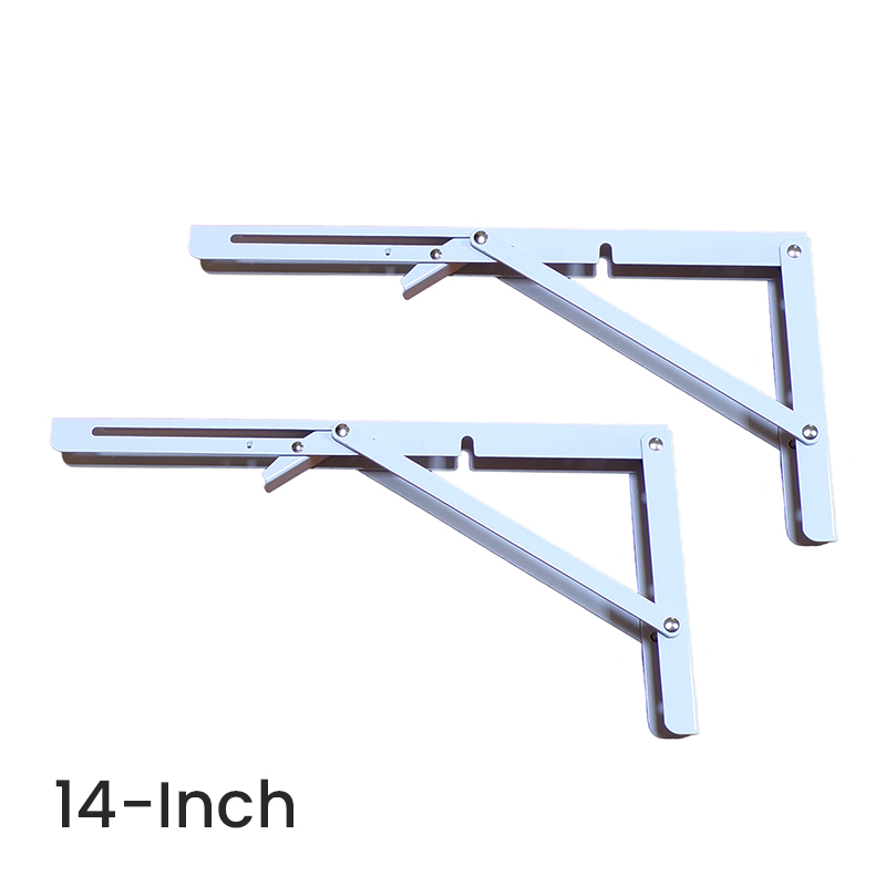 HD FOLDABLE BRACKET FBL53 WHITE 14"