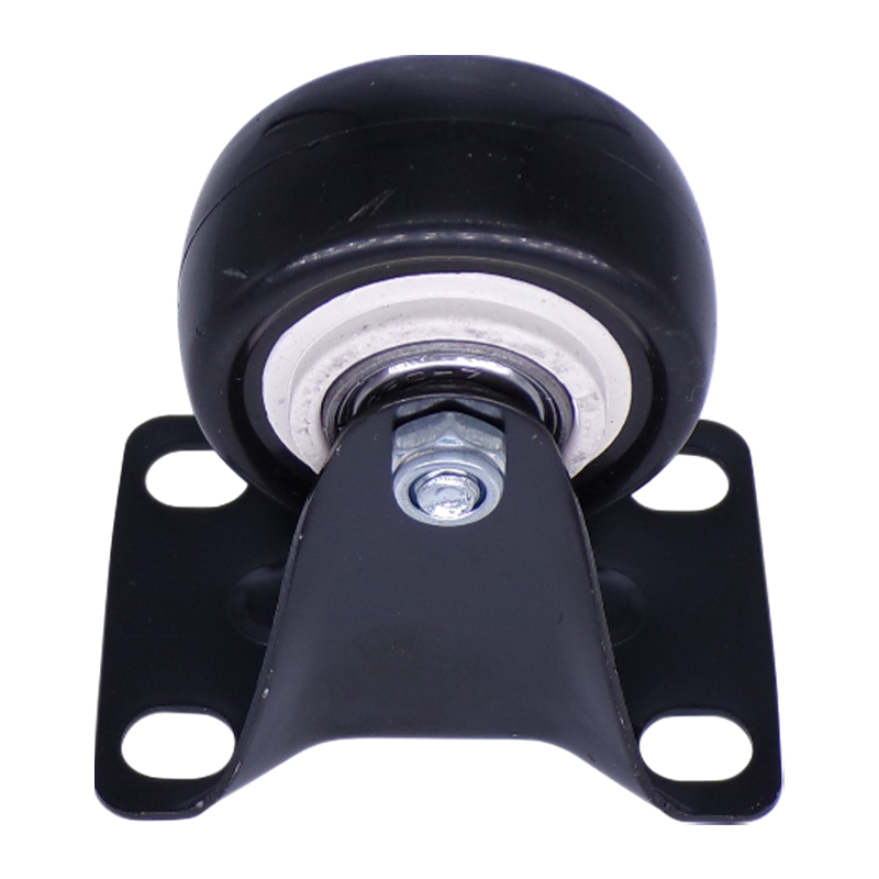 CASTER WHEEL HD BLACK 60MM TYPE FIX