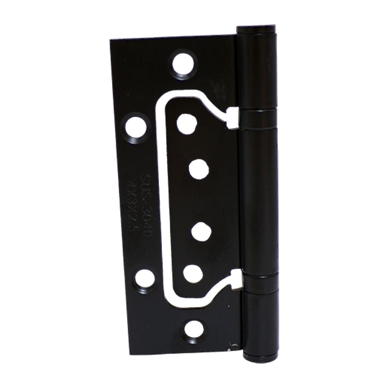 SS BEARING BUTTERFLY HINGES BLACK BF425 4"