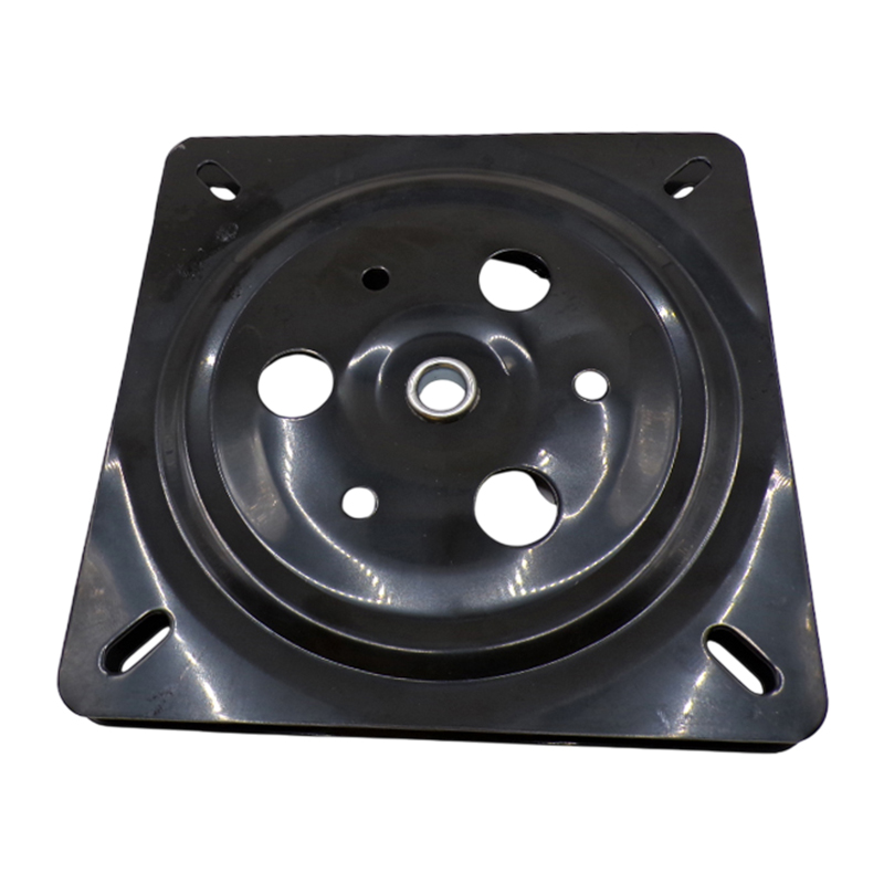 ROTATING TURNTABLE PLATE 06 INCH BLACK